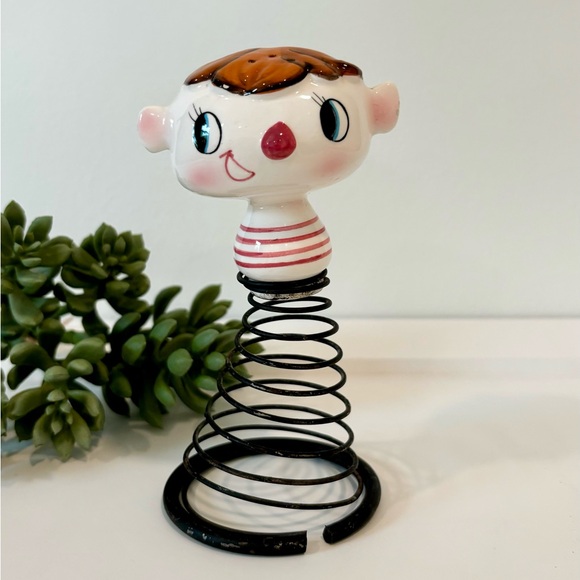 RARE Vintage 1950’s Howard Holt Pixie Ware Rock & Roll Kids Single Spring Shaker - Picture 6 of 7